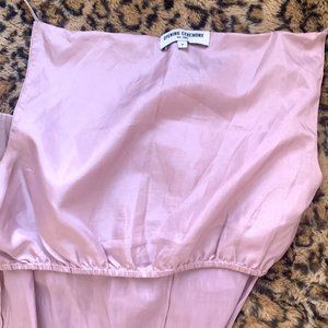 Opening Ceremony Irridescent Silk Top